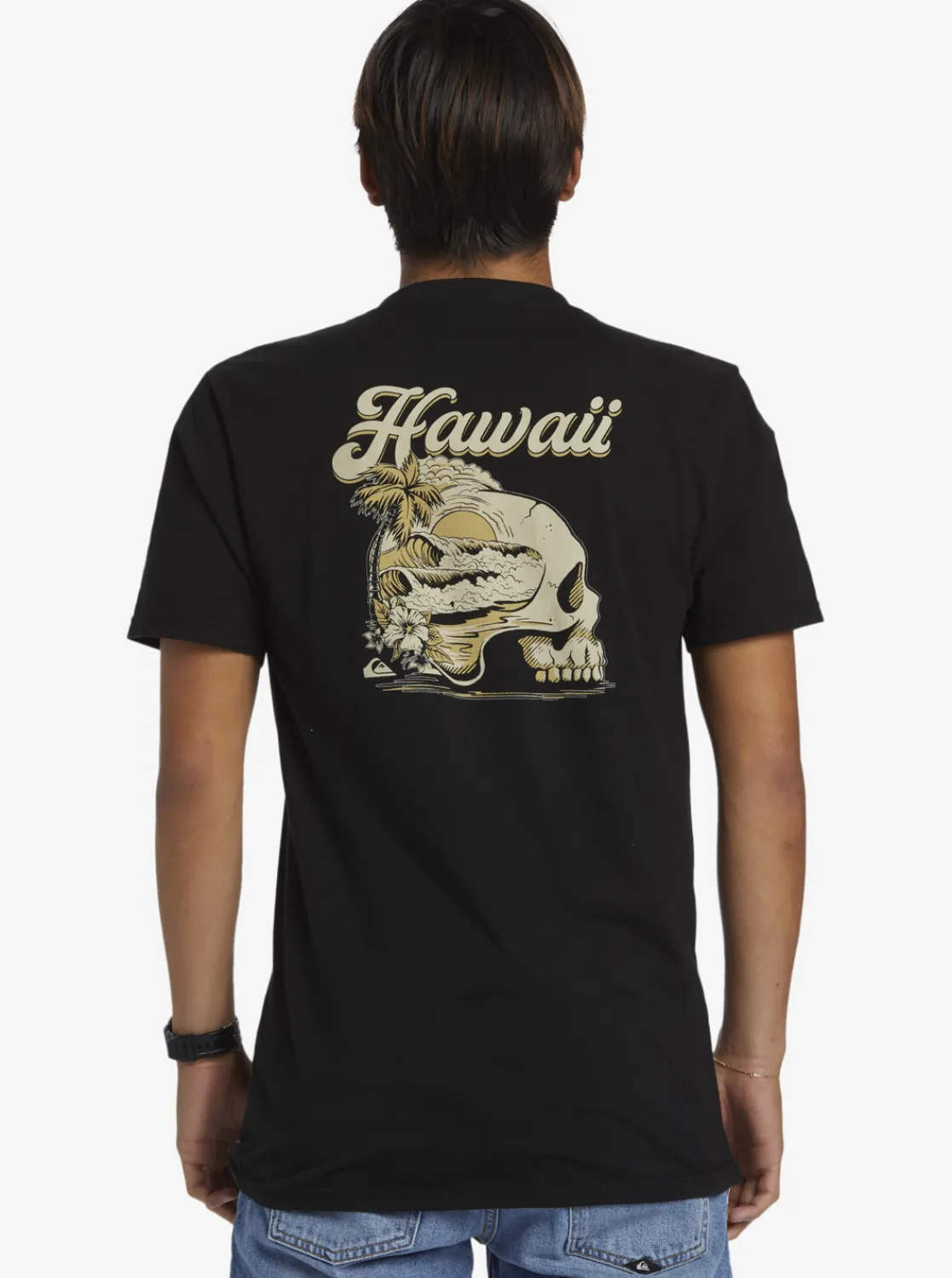 Quiksilver Hi Water On The Brain T-Shirt Black Best Sale