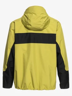 Quiksilver High Altitude Gore-Tex® Technical Snow Jacket Green Olive Sale