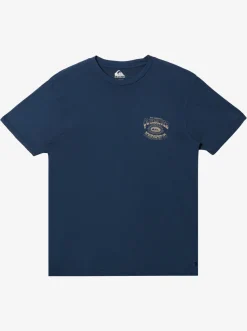 Quiksilver Highlight Reel Mtz T-Shirt Midnight Navy Cheap