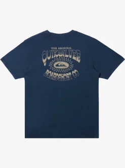 Quiksilver Highlight Reel Mtz T-Shirt Midnight Navy Cheap