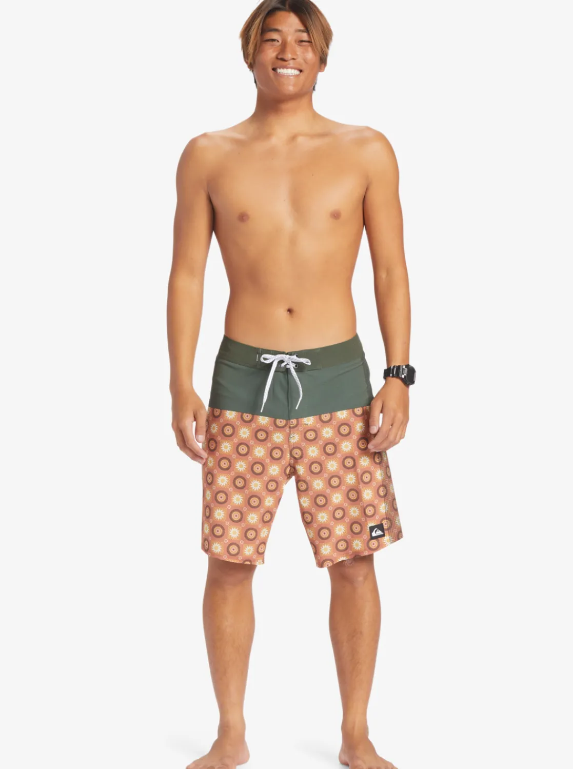Quiksilver Highline Arch 19" Boardshorts Climbing Ivy Clearance