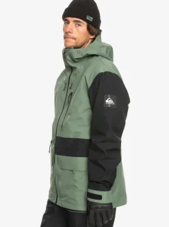 Quiksilver Highline Pro Sammy Carlson 3L Gore-Tex® Technical Snow Jacket Laurel Wreath Cheap