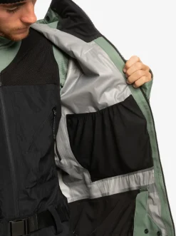 Quiksilver Highline Pro Sammy Carlson 3L Gore-Tex® Technical Snow Jacket Laurel Wreath Cheap