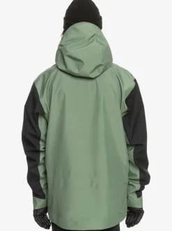 Quiksilver Highline Pro Sammy Carlson 3L Gore-Tex® Technical Snow Jacket Laurel Wreath Cheap