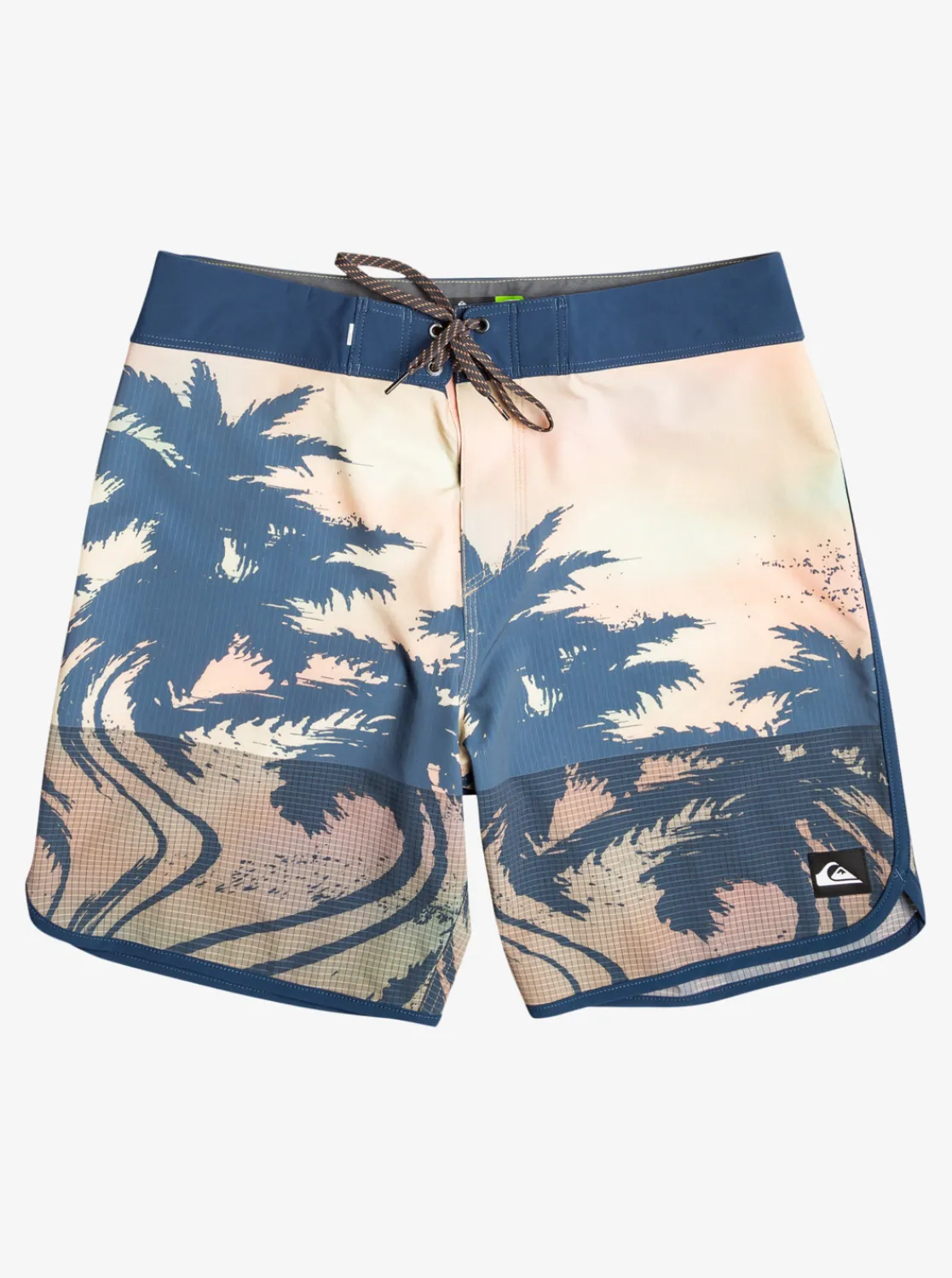 Quiksilver Highline Scallop 19" Boardshorts Pastel Turquoise Flash Sale