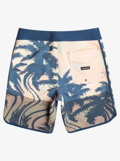 Quiksilver Highline Scallop 19" Boardshorts Pastel Turquoise Flash Sale