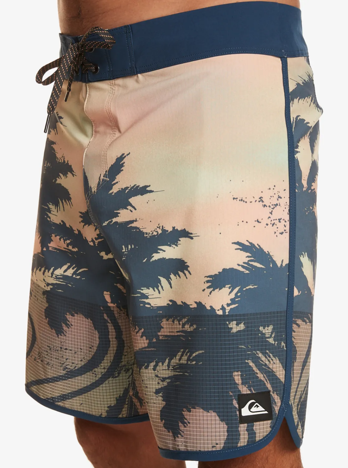 Quiksilver Highline Scallop 19" Boardshorts Pastel Turquoise Flash Sale