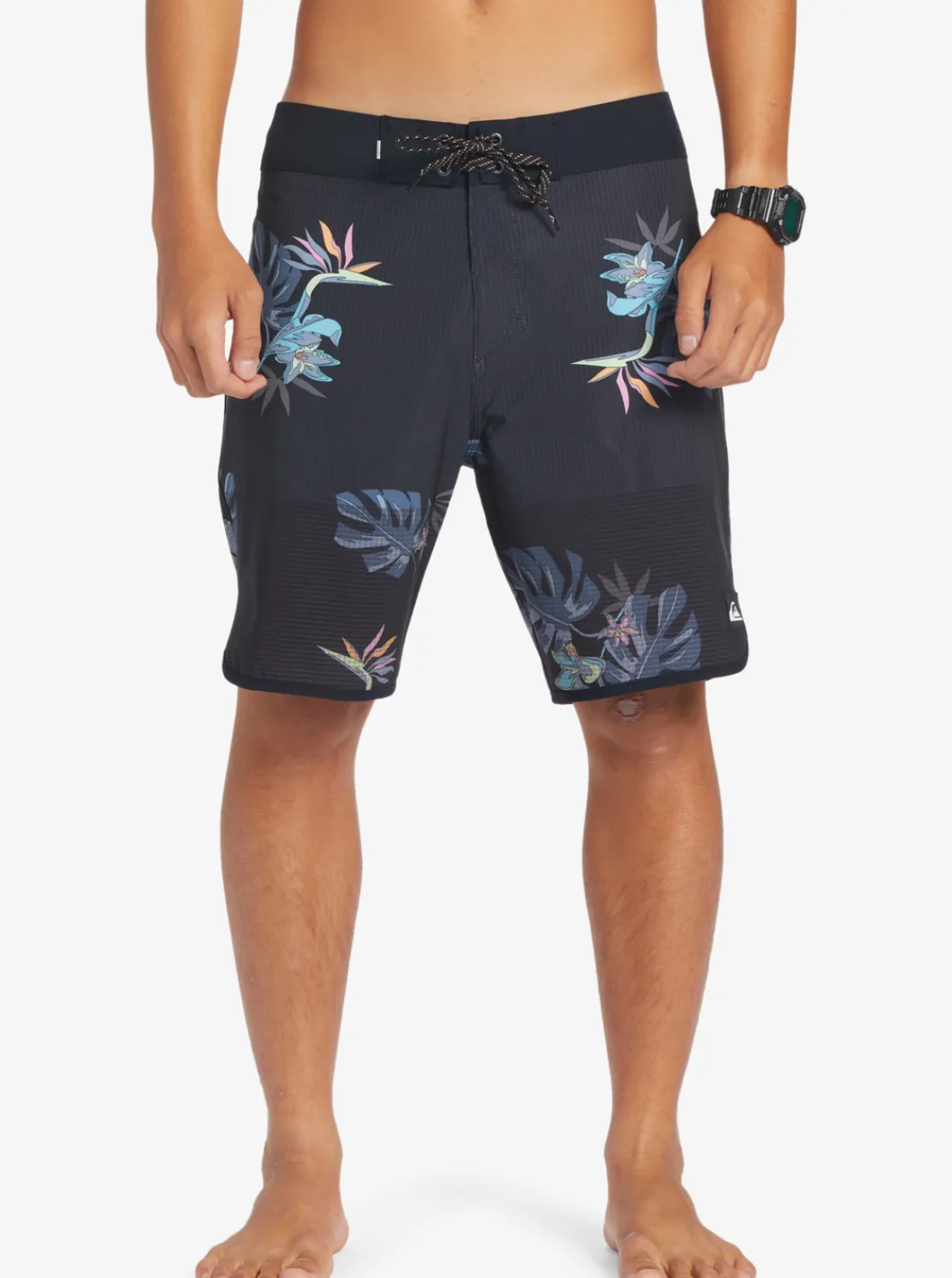 Quiksilver Highline Scallop 19" Boardshorts Black Best Sale