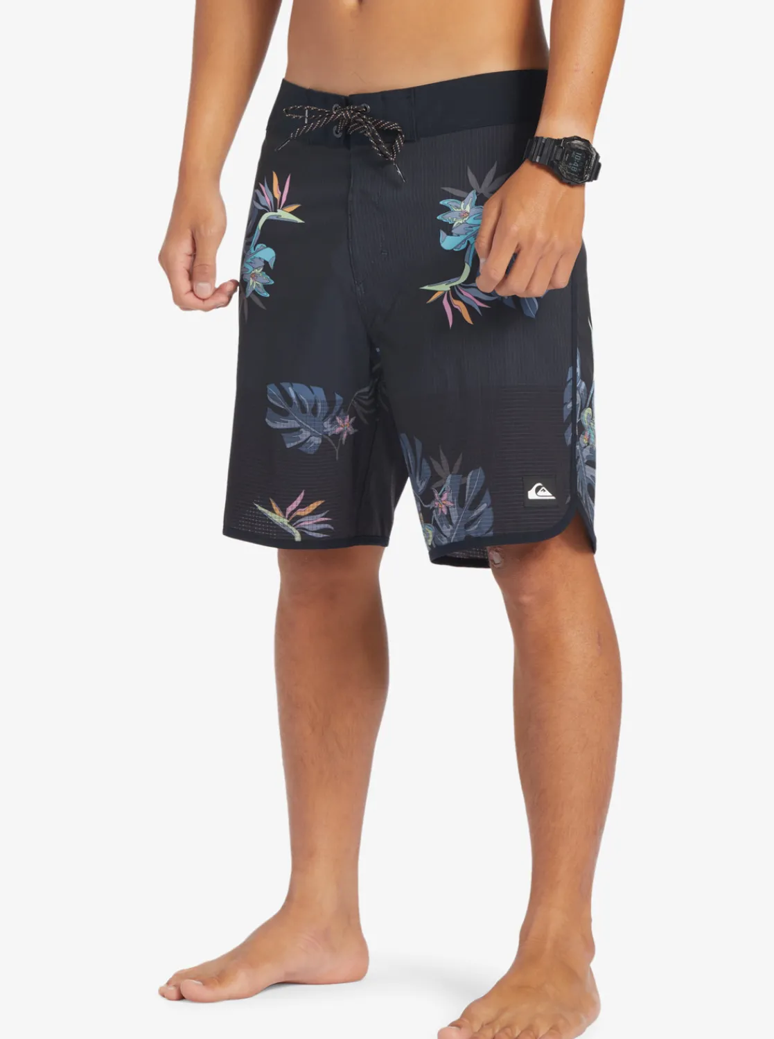 Quiksilver Highline Scallop 19" Boardshorts Black Best Sale