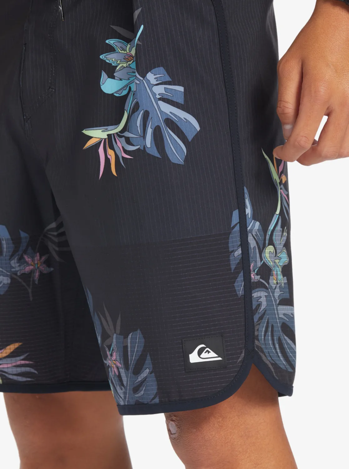 Quiksilver Highline Scallop 19" Boardshorts Black Best Sale