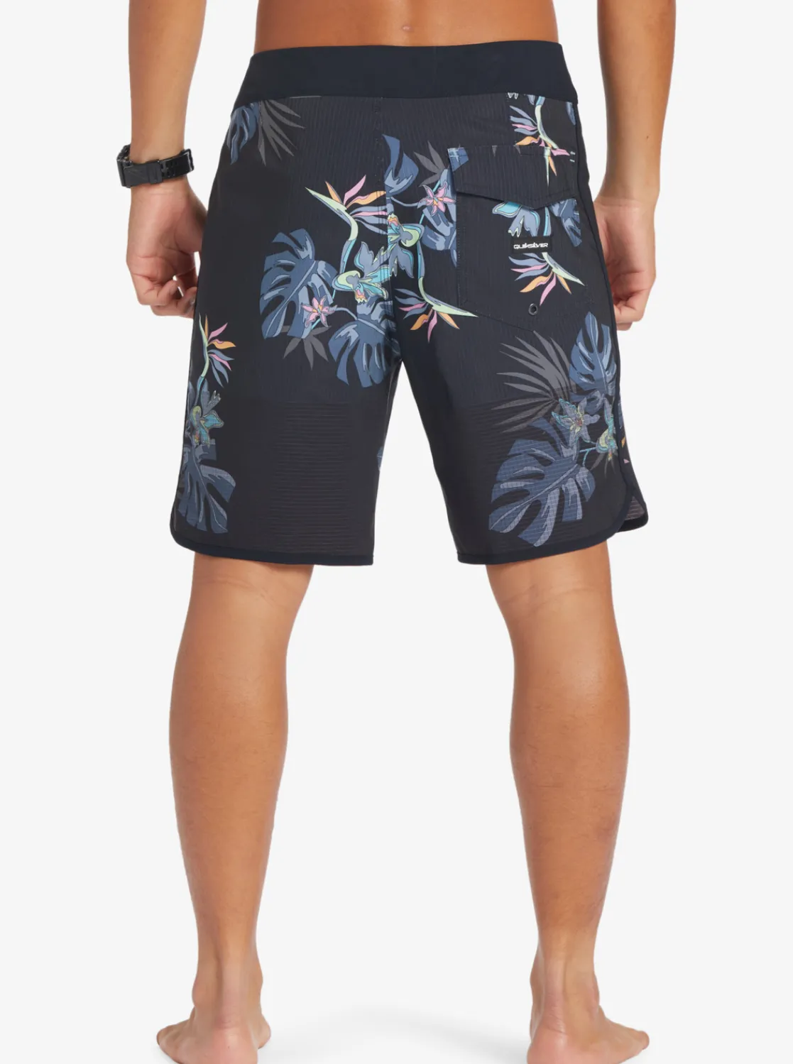 Quiksilver Highline Scallop 19" Boardshorts Black Best Sale