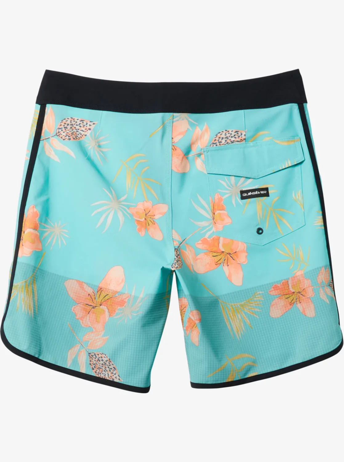 Quiksilver Highline Scallop 19" Boardshorts Blue Radiance Outlet