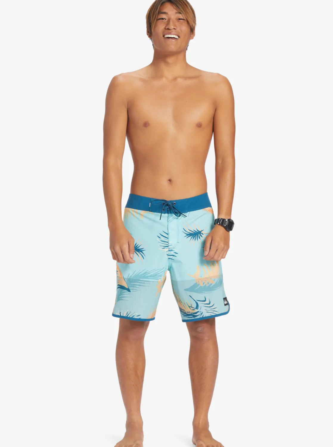 Quiksilver Highline Scallop 19" Boardshorts Maroccan Blue Shop