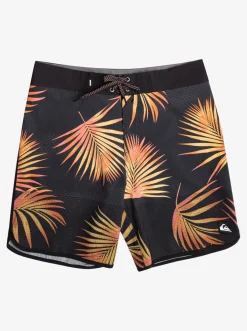 Quiksilver Highline Scallop 19" Boardshorts Mineral Red Shop