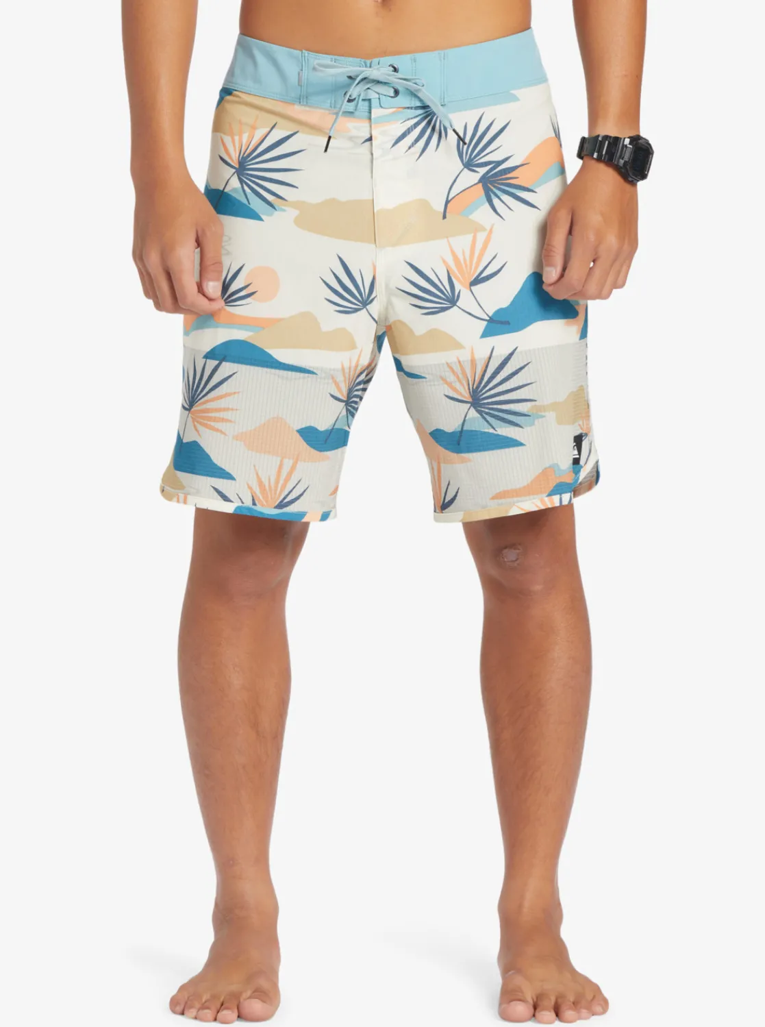 Quiksilver Highline Scallop 19" Boardshorts Birch Cheap