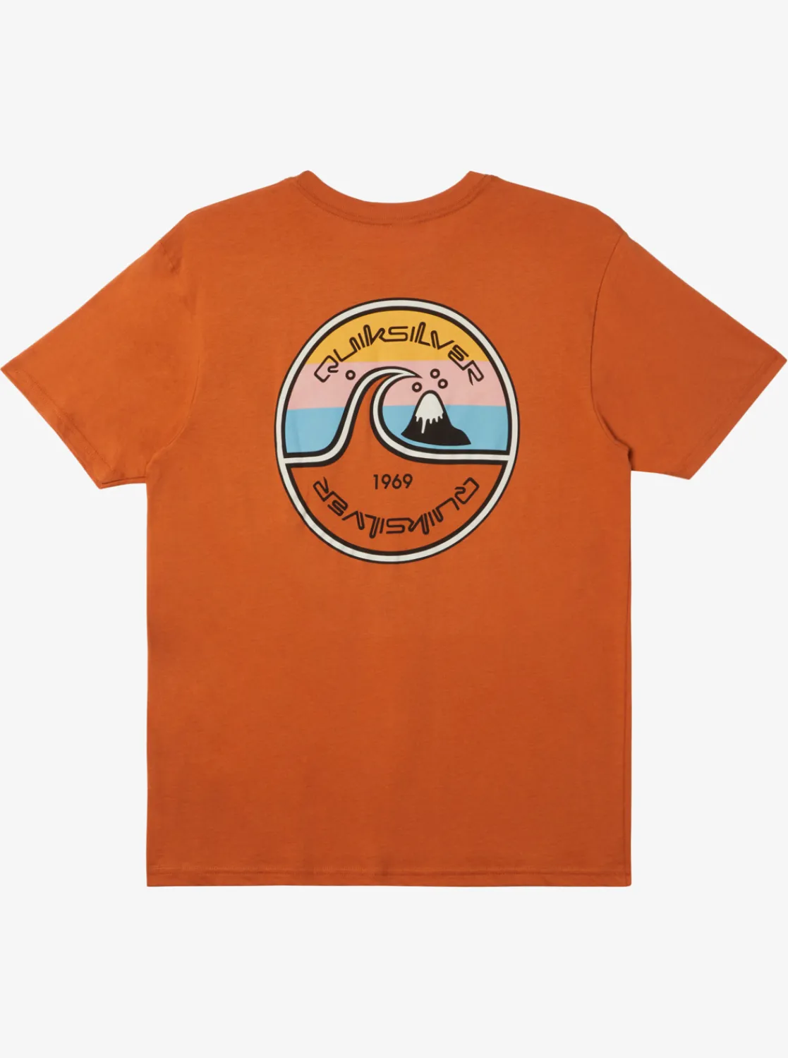 Quiksilver In The Groove T-Shirt Mango Discount