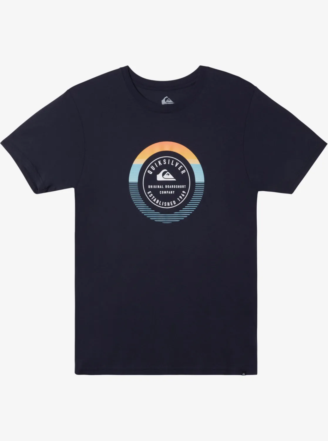 Quiksilver Insta Fill T-Shirt Navy Blazer Outlet