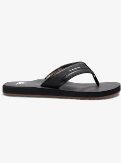 Quiksilver Island Oasis Sandals Black/Black/Brown Online