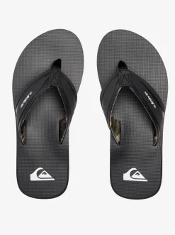 Quiksilver Island Oasis Sandals Black/Black/Brown Online