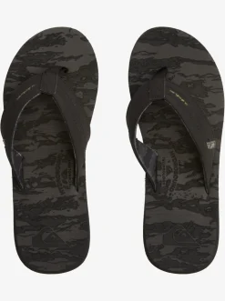 Quiksilver Island Oasis Squish Sandals Black 2 Hot