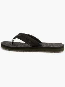 Quiksilver Island Oasis Squish Sandals Black 2 Hot