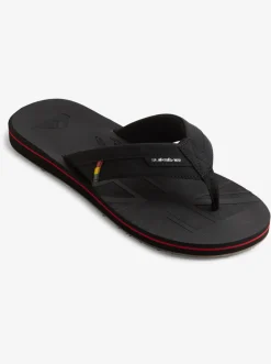 Quiksilver Island Oasis Squish Sandals Black 1 Discount