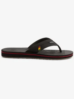 Quiksilver Island Oasis Squish Sandals Black 1 Discount