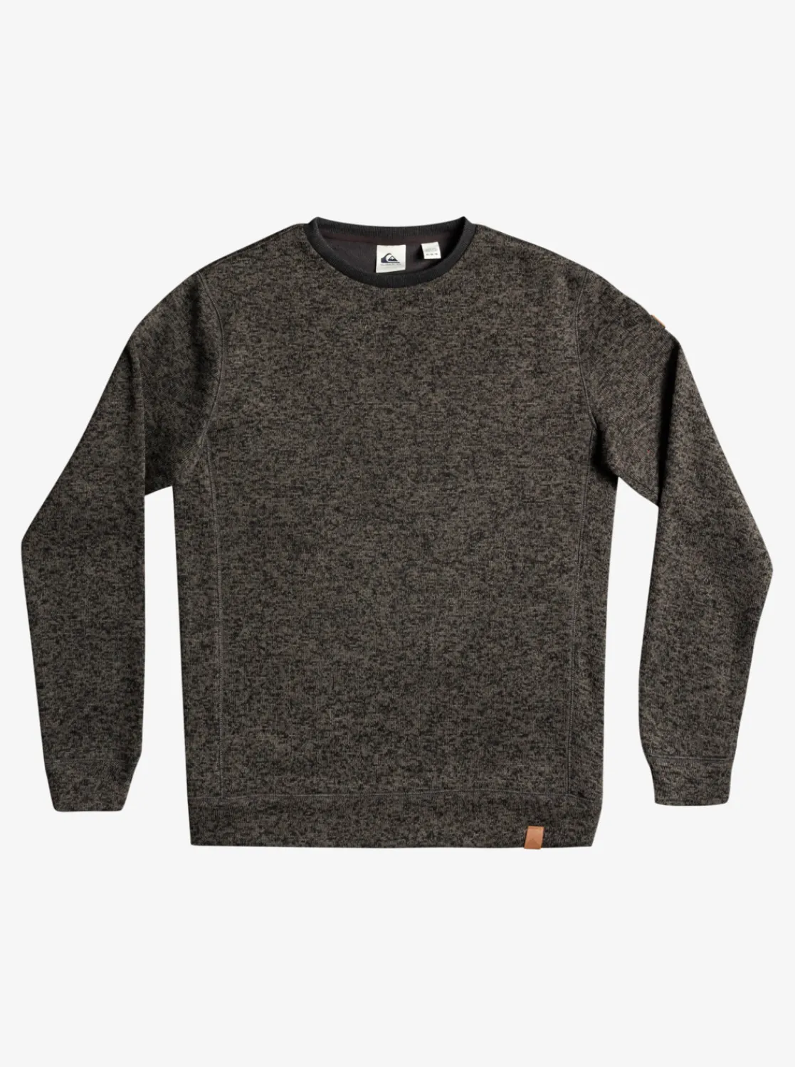 Quiksilver Keller Sweatshirt Dark Grey Heather Discount