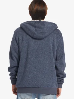 Quiksilver Keller Zip-Up Hoodie Navy Blazer Heather Best