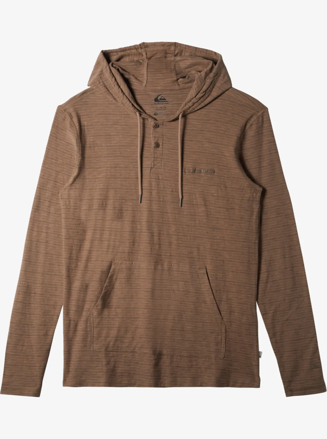 Quiksilver Kentin Long Sleeves Hooded T-Shirt Kentin Fossil Cheap