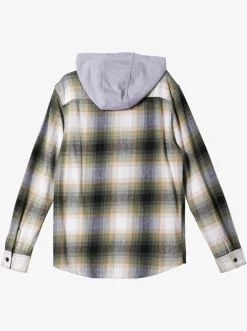 Quiksilver Kinloss Long Sleeve Hooded Shirt Laurel Kinloss Best
