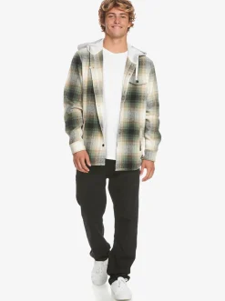 Quiksilver Kinloss Long Sleeve Hooded Shirt Laurel Kinloss Best