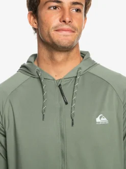 Quiksilver Knit Training Technical Zip-Up Hoodie Laurel Wreath Shop