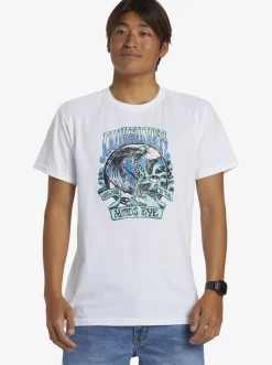 Quiksilver Land Down Under T-Shirt White Discount