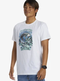 Quiksilver Land Down Under T-Shirt White Discount