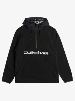 Quiksilver Live For The Ride Softshelll Technical Hoodie True Black Flash Sale