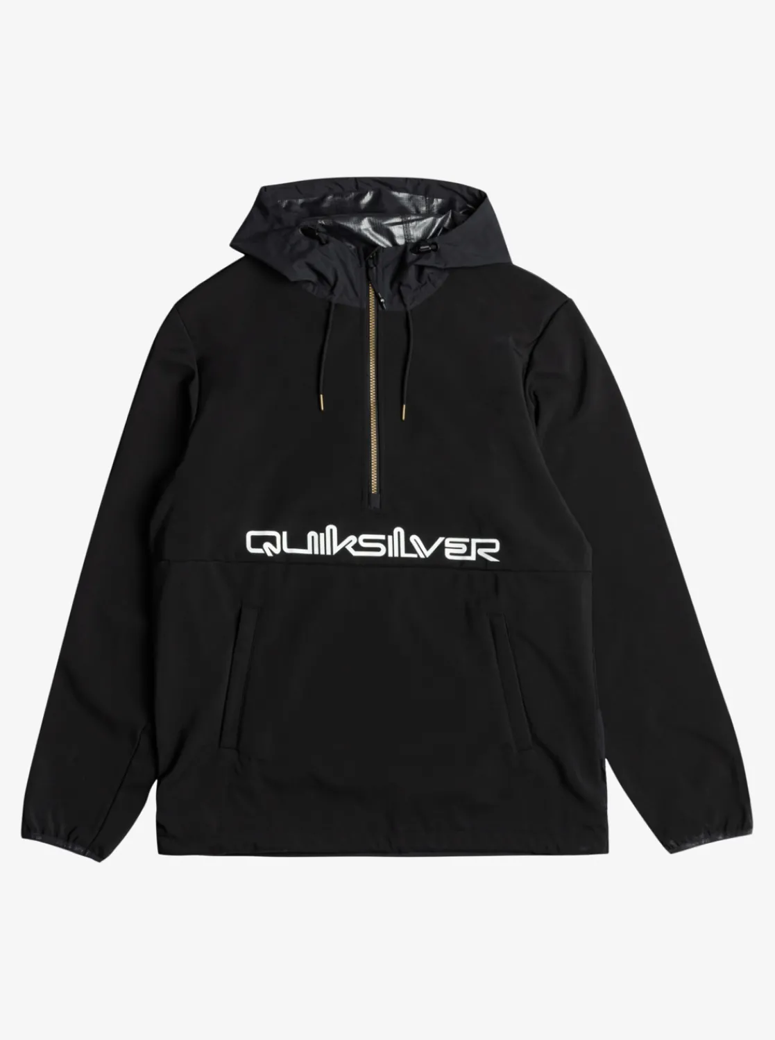 Quiksilver Live For The Ride Softshelll Technical Hoodie True Black Flash Sale