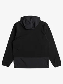 Quiksilver Live For The Ride Softshelll Technical Hoodie True Black Flash Sale