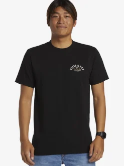 Quiksilver Logo Lockup T-Shirt Black Fashion