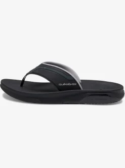 Quiksilver Mathodic Recovery Sandals Black/Grey/Brown Sale