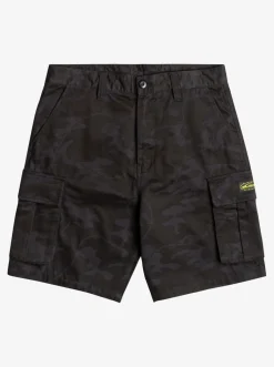 Quiksilver Mikey Cargo Shorts Tarmac Mongrel Camo Fashion