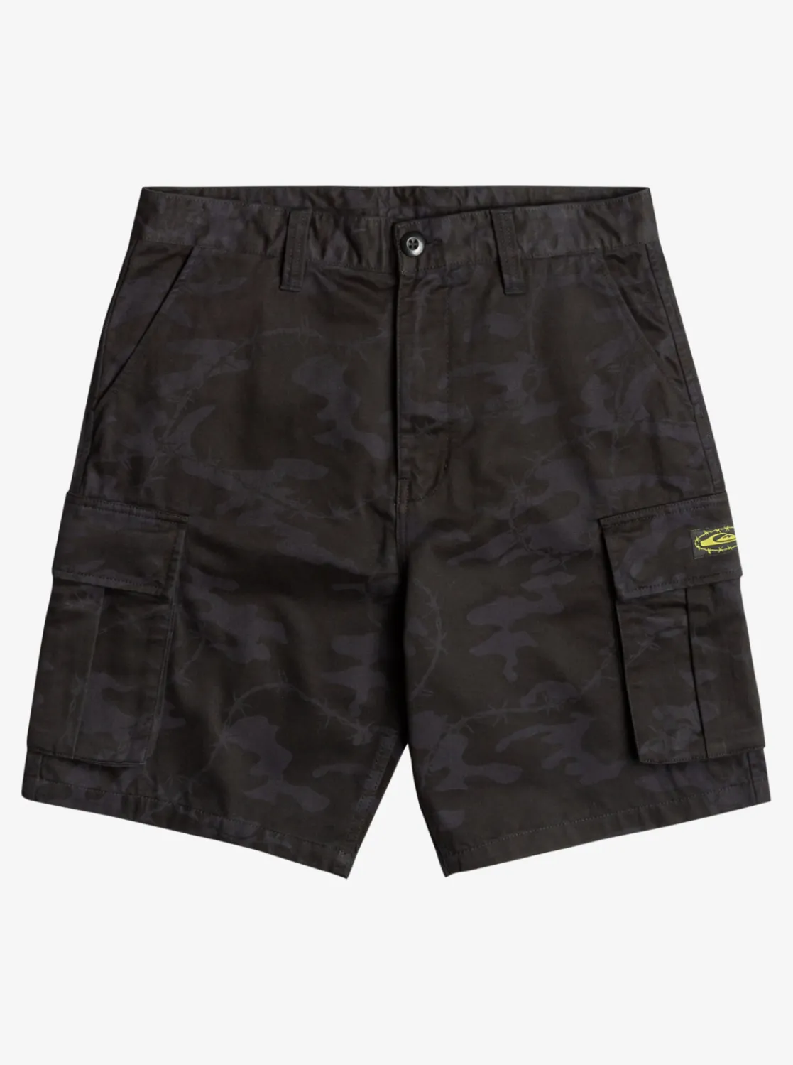 Quiksilver Mikey Cargo Shorts Tarmac Mongrel Camo Fashion