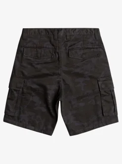 Quiksilver Mikey Cargo Shorts Tarmac Mongrel Camo Fashion