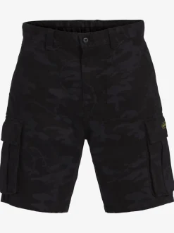 Quiksilver Mikey Cargo Shorts Tarmac Mongrel Camo Fashion