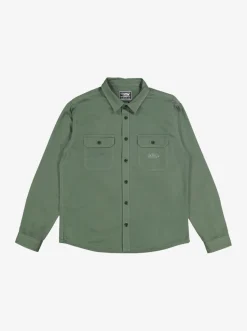 Quiksilver Mikey Long Sleeve Shirt Laurel Wreath Best