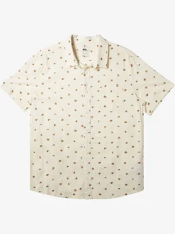 Quiksilver Minimo Short Sleeve Shirt Birch Minimo Cheap