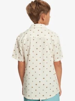 Quiksilver Minimo Short Sleeve Shirt Birch Minimo Cheap