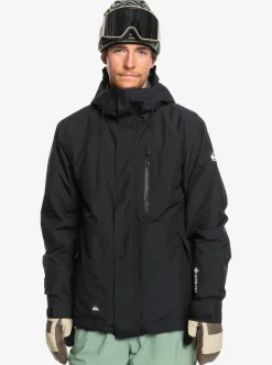 Quiksilver Mission Gore-Tex® Snow Jacket True Black Best