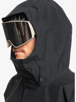 Quiksilver Mission Gore-Tex® Snow Jacket True Black Best