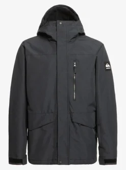 Quiksilver Mission 3-In-1 Technical Snow Jacket True Black Store